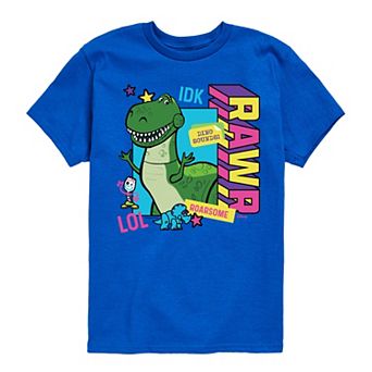 Disney / Pixar's Toy Story Rex Boys 8-20 Rawr Graphic Tee