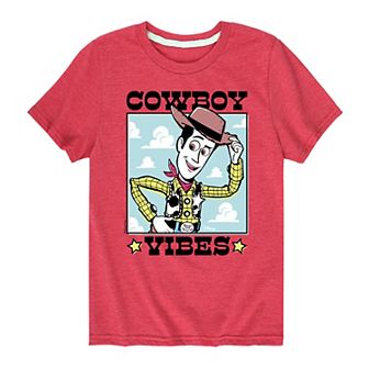 Disney / Pixar's Toy Story Woody Boys 8-20 Cowboy Vibes Graphic Tee