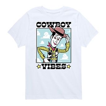 Disney / Pixar's Toy Story Woody Boys 8-20 Cowboy Vibes Graphic Tee