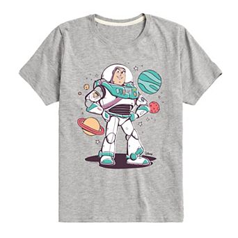 Disney / Pixar's Toy Story Buzz Lightyear Boys 8-20 Planets Graphic Tee