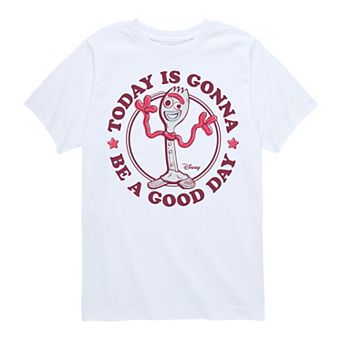 Disney / Pixar's Toy Story Forky Boys 8-20 A Good Day Graphic Tee