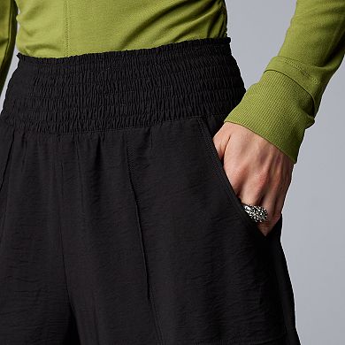 Women's Simply Vera Vera Wang Wide Leg Travel Pants