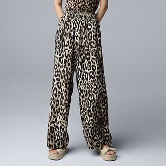 Women's Simply Vera Vera Wang Wide Leg Travel Pants