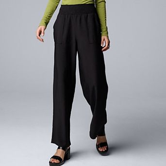 Women's Simply Vera Vera Wang Wide Leg Travel Pants