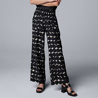 Women's Simply Vera Vera Wang Wide Leg Travel Pants