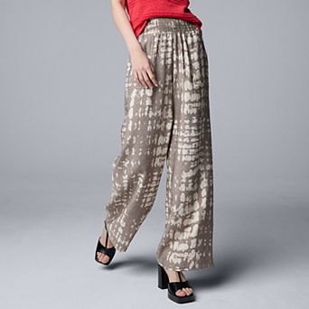 Women's Simply Vera Vera Wang Wide Leg Travel Pants