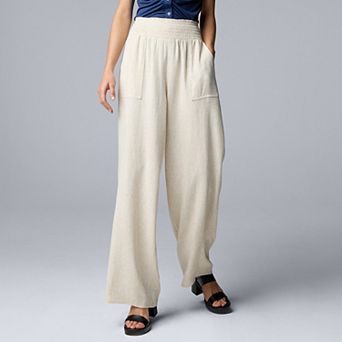 Women's Simply Vera Vera Wang Wide Leg Travel Pants