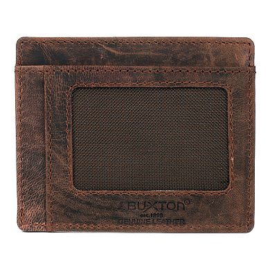 Men's Buxton U.S. Patriotic Front Pocket Get-Away Wallet