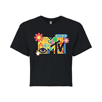 Juniors' MTV Y2K Cropped Tee