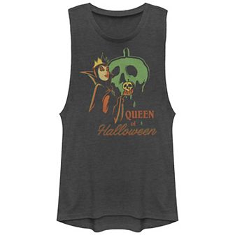Disney Villains Snow White Evil Queen Of Halloween Juniors' Graphic Tank Top