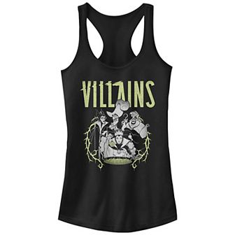 Disney Villains Thorny Frame Portrait Juniors' Racerback Tank Top