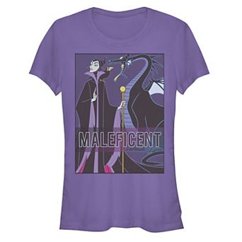 Disney's Sleeping Beauty Maleficent Women's With Dragon Tee