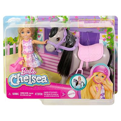 Barbie® Chelsea Doll & Pony Playset