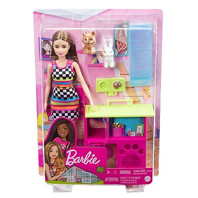 Barbie® Doll And Pet Playhouse Playset With 2 Pets