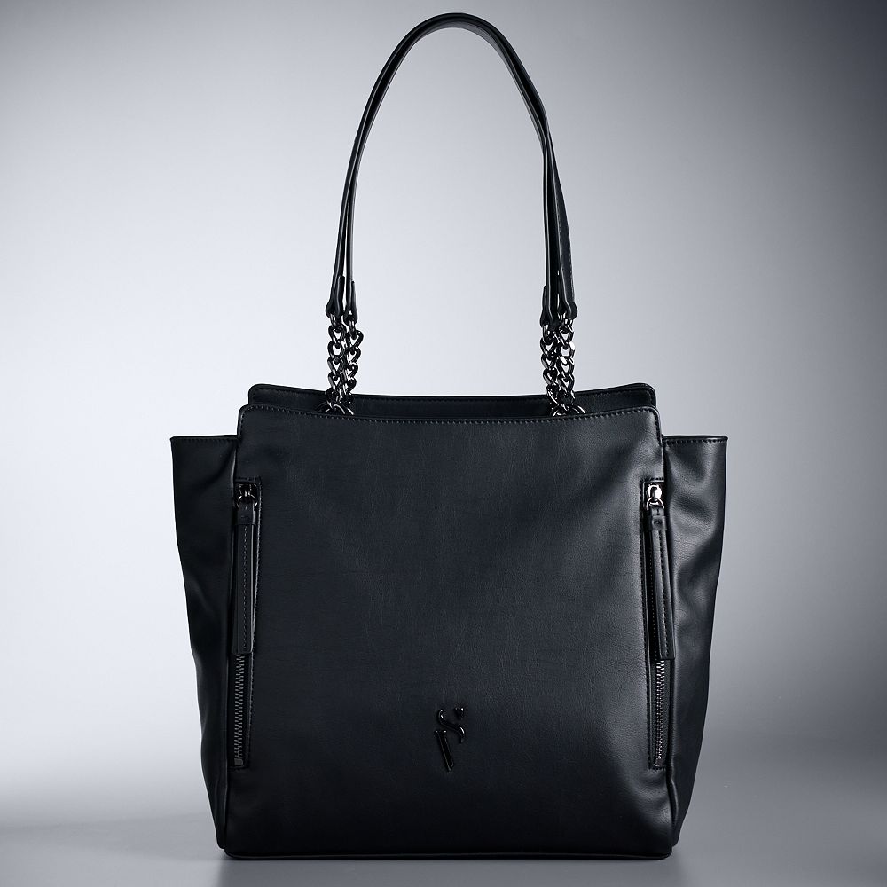 Simply Vera Vera Wang shops Pamelia Chain Tote Bag