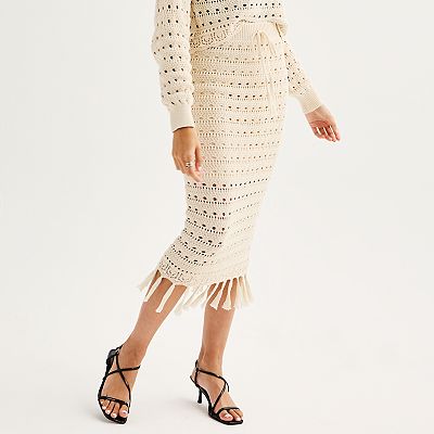 【COYSEIO】 SHIRRING MIDI SKIRT WHITE ♥2Colors SHIRRING MIDI SKIRT WHITE - coyseio