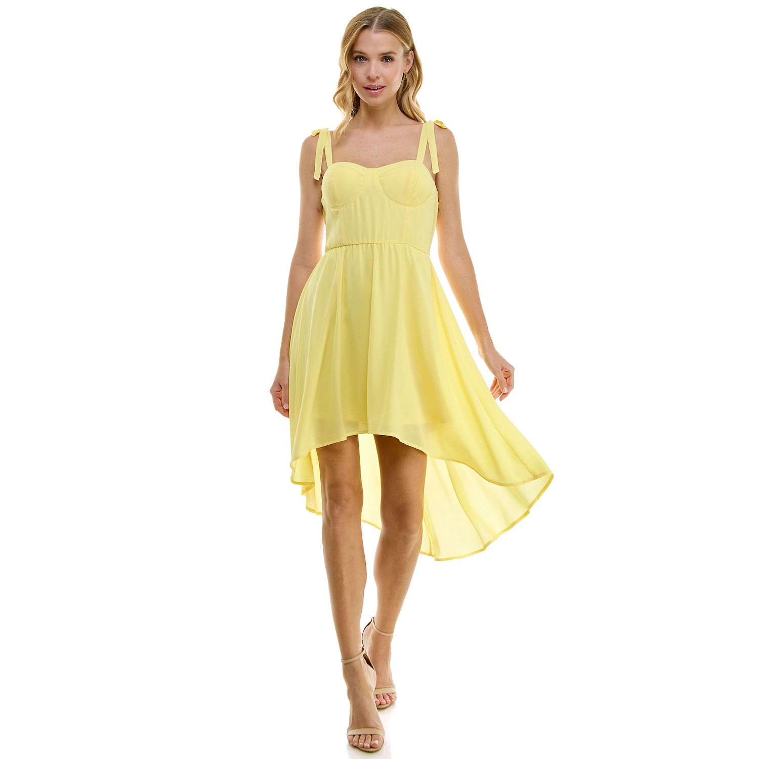 Yellow Party Dresses for Juniors