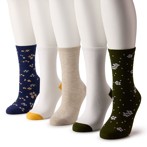 Women's Sonoma Goods For Life® 5Pack Crew Socks