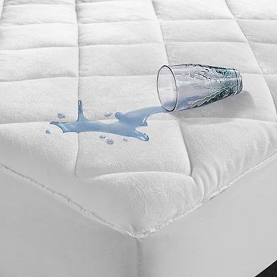 Sleep Philosophy 2-in-1 Cool/Warm Reversible Waterproof and Stain Release Mattress Pad