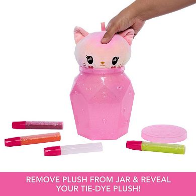 Barbie® Tie-Dye Reveal Plush Cat DIY Toy Kit