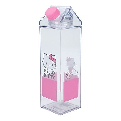 Sanrio Hello Kitty Milk Carton Water Bottle