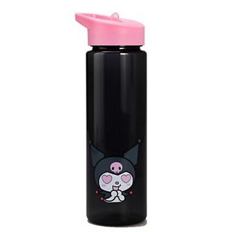 Sanrio Kuromi Heart Eyes Spill-Proof Water Bottle
