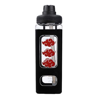 Naruto Akatsuki Square Flip-Top Water Bottle