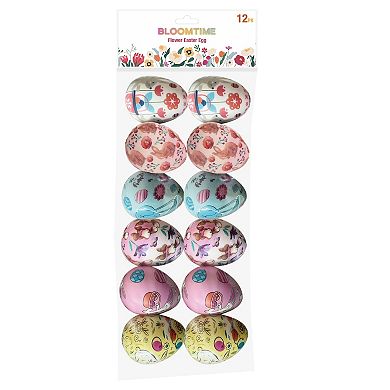 Flower Easter Squishy Stress Relief Eggs 12-Pack