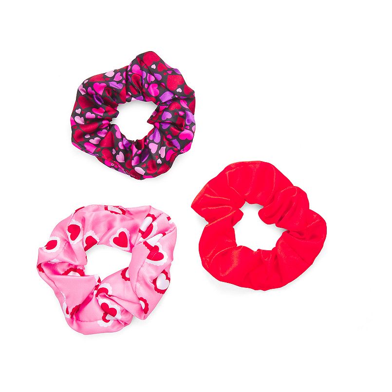 Celebrate Together 3-Pack Valentine's Day Heart Scrunchies