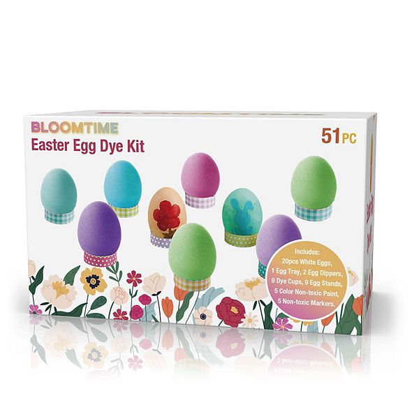 51Piece Easter Egg Dying Kit