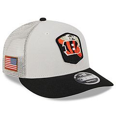 Men's New Era Black/Orange Cincinnati Bengals Headline 9FIFTY Snapback Hat