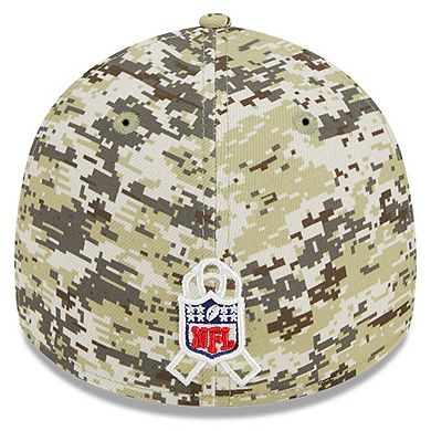 Men's New Era Camo Denver Broncos 2023 Salute To Service 39THIRTY Flex Hat