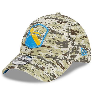 Men's New Era Camo Los Angeles Chargers 2023 Salute To Service 39THIRTY ...