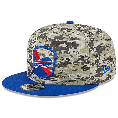 Youth New Era  Camo/Royal Buffalo Bills 2023 Salute To Service 9FIFTY Snapback Hat