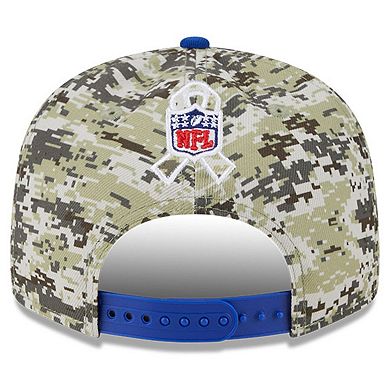 Youth New Era  Camo/Royal Buffalo Bills 2023 Salute To Service 9FIFTY Snapback Hat