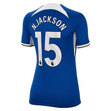 Women's Nike Nicolas Jackson Blue Chelsea 2023/24 Home Stadium Replica Jersey