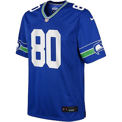 Youth Nike Steve Largent Royal Seattle Seahawks Alternate Retired Player Game Jersey