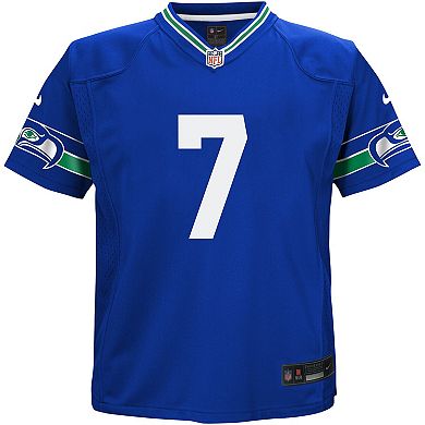 Preschool Nike Geno Smith Royal Seattle Seahawks Game Jersey