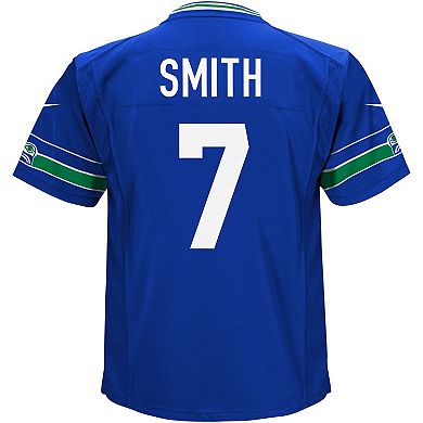 Preschool Nike Geno Smith Royal Seattle Seahawks Game Jersey