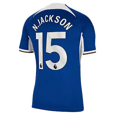 Men's Nike Nicolas Jackson Blue Chelsea 2023/24 Home Stadium Replica Jersey