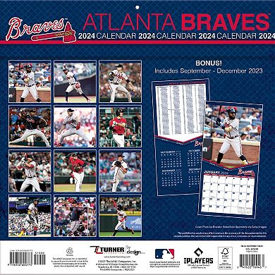 Atlanta Braves 2024 12'' x 12'' Team Wall Calendar