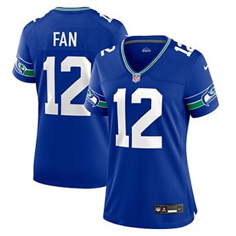 Women's Nike 12th Fan Royal Seattle Seahawks Player Jersey