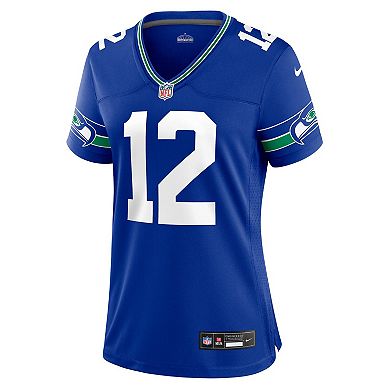 Women's Nike 12th Fan Royal Seattle Seahawks Player Jersey
