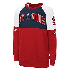Women's Starter Light Blue St. Louis Cardinals Cooperstown Collection Record Setter Crop Top Size: Small