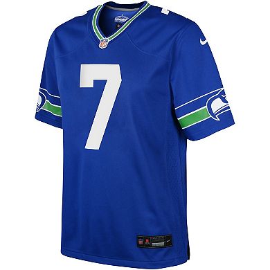 Youth Nike Geno Smith Royal Seattle Seahawks Game Jersey