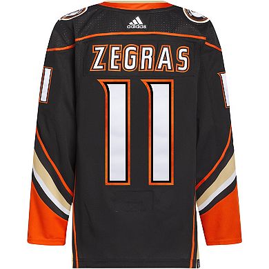 Men's adidas Trevor Zegras Black Anaheim Ducks Home Primegreen Authentic Pro Player Jersey