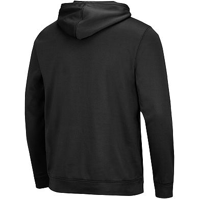 Men's Colosseum UCF Knights Blackout 3.0 Pullover Hoodie