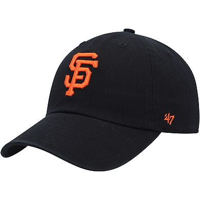 Youth '47 Black San Francisco Giants Clean Up Adjustable Hat