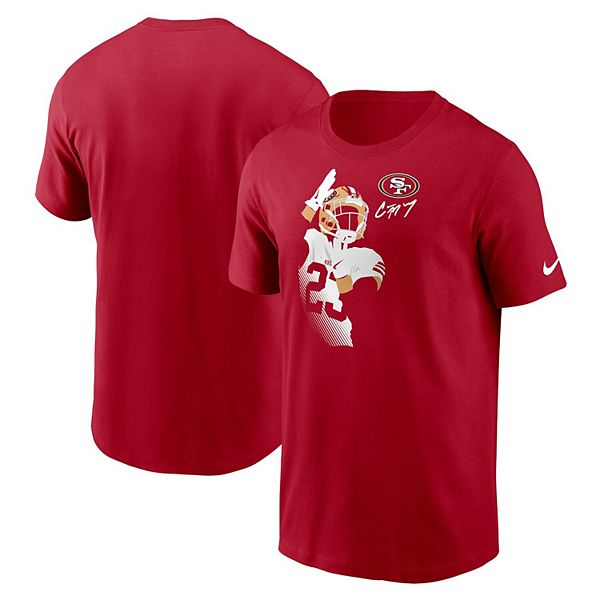 Men's Nike Christian McCaffrey Scarlet San Francisco 49ers Player ...