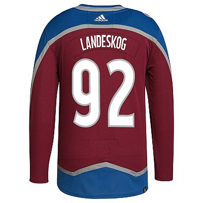 Men s adidas Gabriel Landeskog Burgundy Colorado Avalanche Primegreen Authentic Pro Player Jersey